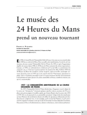Le musée des 24 Heures du Mans prend un nouveau tournant