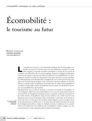 Écomobilité : le tourisme au futur