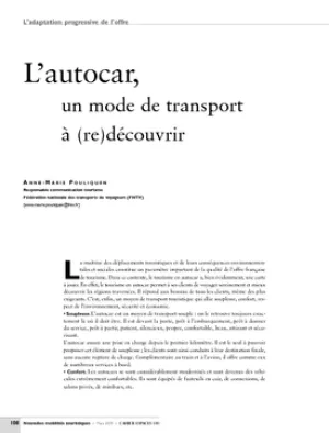 L'autocar, un mode de transport à (re)découvrir. Magelys, l'autocar qui propose une nouvelle expérience de voyage