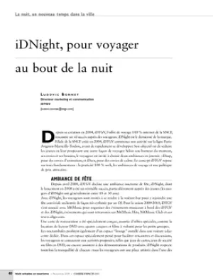 iDNight, pour voyager au bout de la nuit