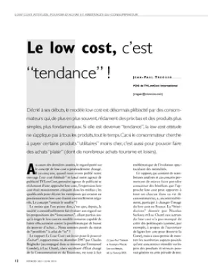 Le low cost, c'est "tendance" !