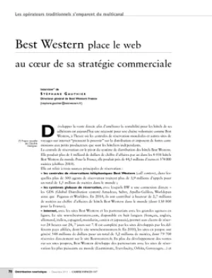 Best Western place le web au cœur de sa stratégie commerciale