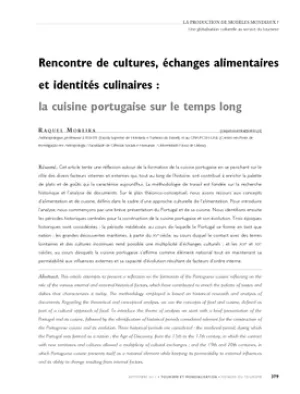 Rencontre de cultures, échanges alimentaires et identités culinaires : la cuisine portugaise sur le temps long