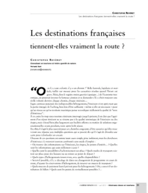Les destinations françaises tiennent-elles vraiment la route ?