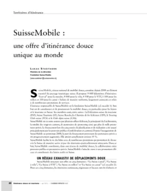 SuisseMobile :  une offre d'itinérance douce unique au monde