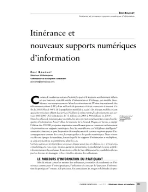Itinérance et nouveaux supports numériques d'information