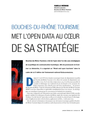 Bouches-du-Rhône tourisme met l'open data au cœur de sa stratégie