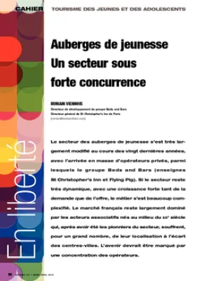 Auberges de jeunesse. Un secteur sous forte concurrence