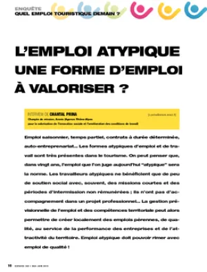 L'emploi atypique, une forme d'emploi à valoriser ?