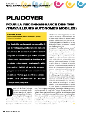 Plaidoyer pour la reconnaissance des Tam (travailleurs autonomes mobiles)