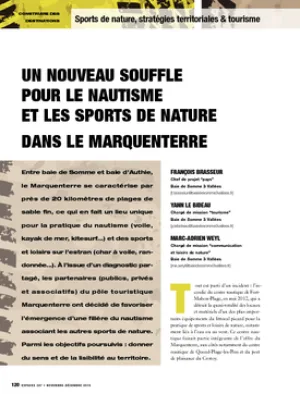 Un nouveau souffle pour le nautisme et les sports de nature dans le Marquenterre