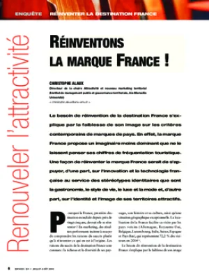 Réinventons la marque France !