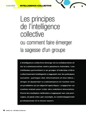 Les principes de l’intelligence collective ou comment faire émerger la sagesse d’un groupe