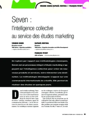 Seven : l’intelligence collective au service des études marketing