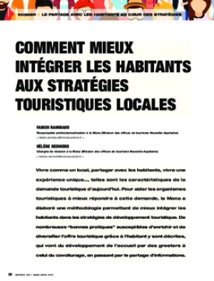 Comment mieux intégrer les habitants aux stratégies touristiques locales