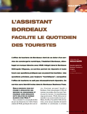 L’Assistant Bordeaux facilite le quotidien des touristes