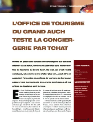 L’office de tourisme du Grand Auch teste la conciergerie par tchat