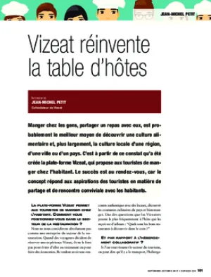 Vizeat réinvente la table d’hôtes