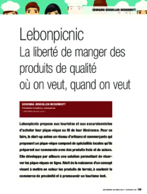 Lebonpicnic. La liberté de manger des produits de qualité où on veut, quand on veut