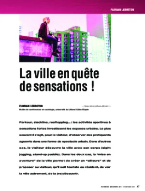La ville en quête de sensations !
