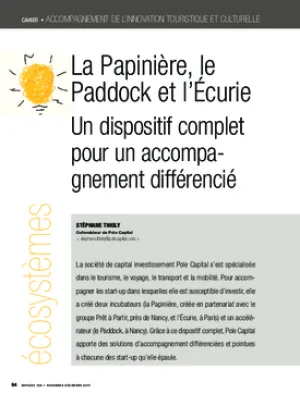La Papinière, le Paddock et l’Écurie. Un dispositif complet pour un accompagnement différencié