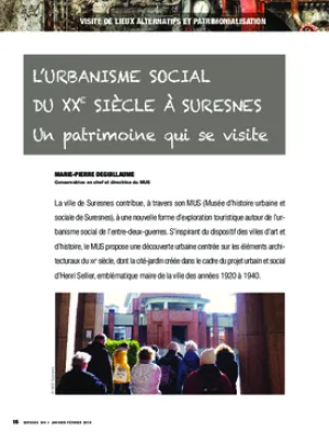L’urbanisme social du XXe siècle à Suresnes. Un patrimoine qui se visite