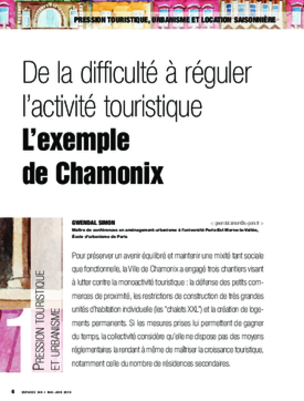 De la difficulté à réguler l’activité touristique. L’exemple de Chamonix