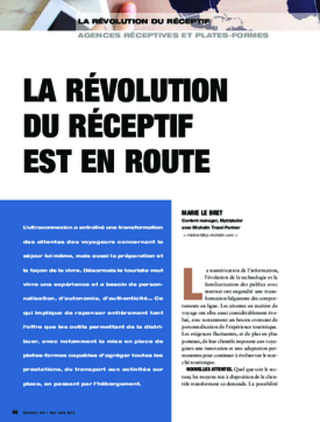 La révolution du réceptif est en route