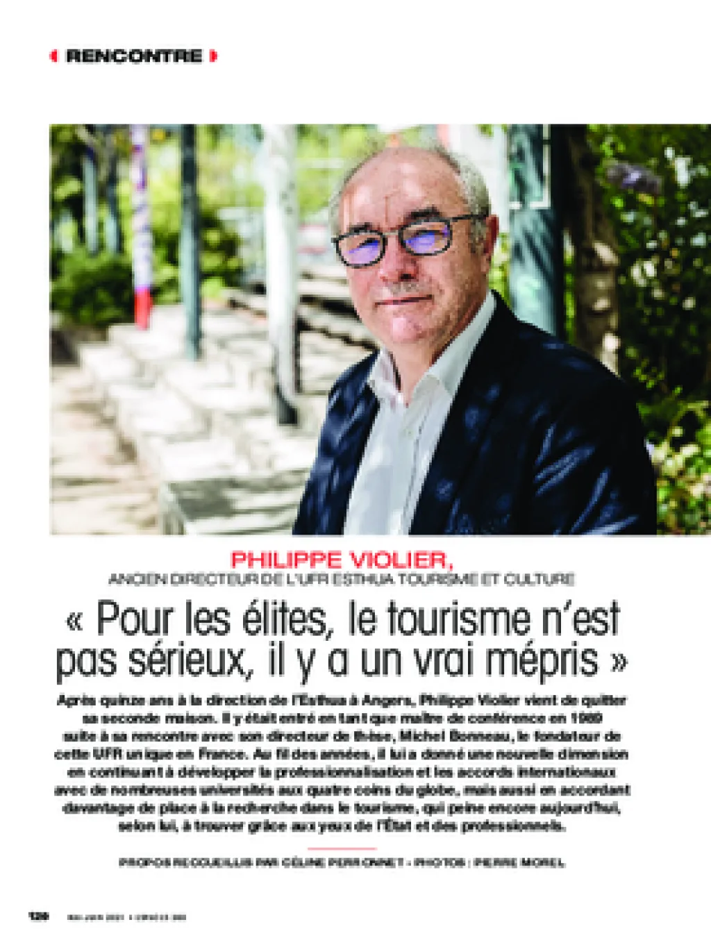 « Pour les élites, le tourisme n’est pas sérieux, il y a un vrai mépris »