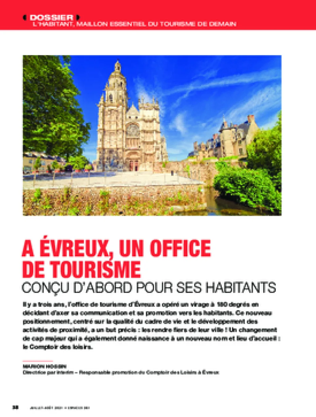 A Évreux, un office de tourisme conçu d’abord pour ses habitants