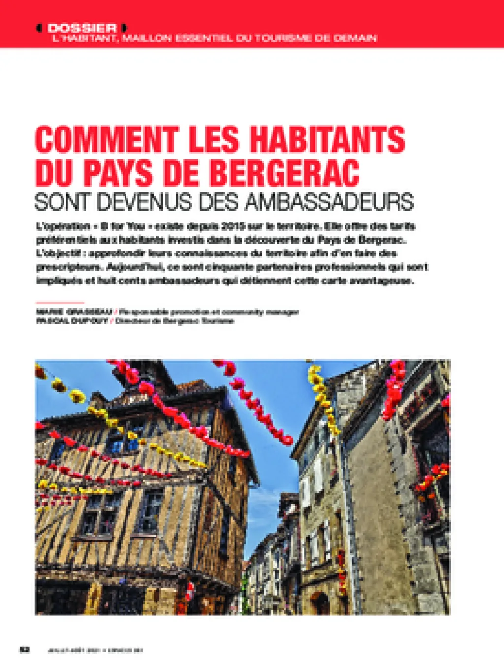 Comment les habitants du Pays de Bergerac sont devenus des ambassadeurs