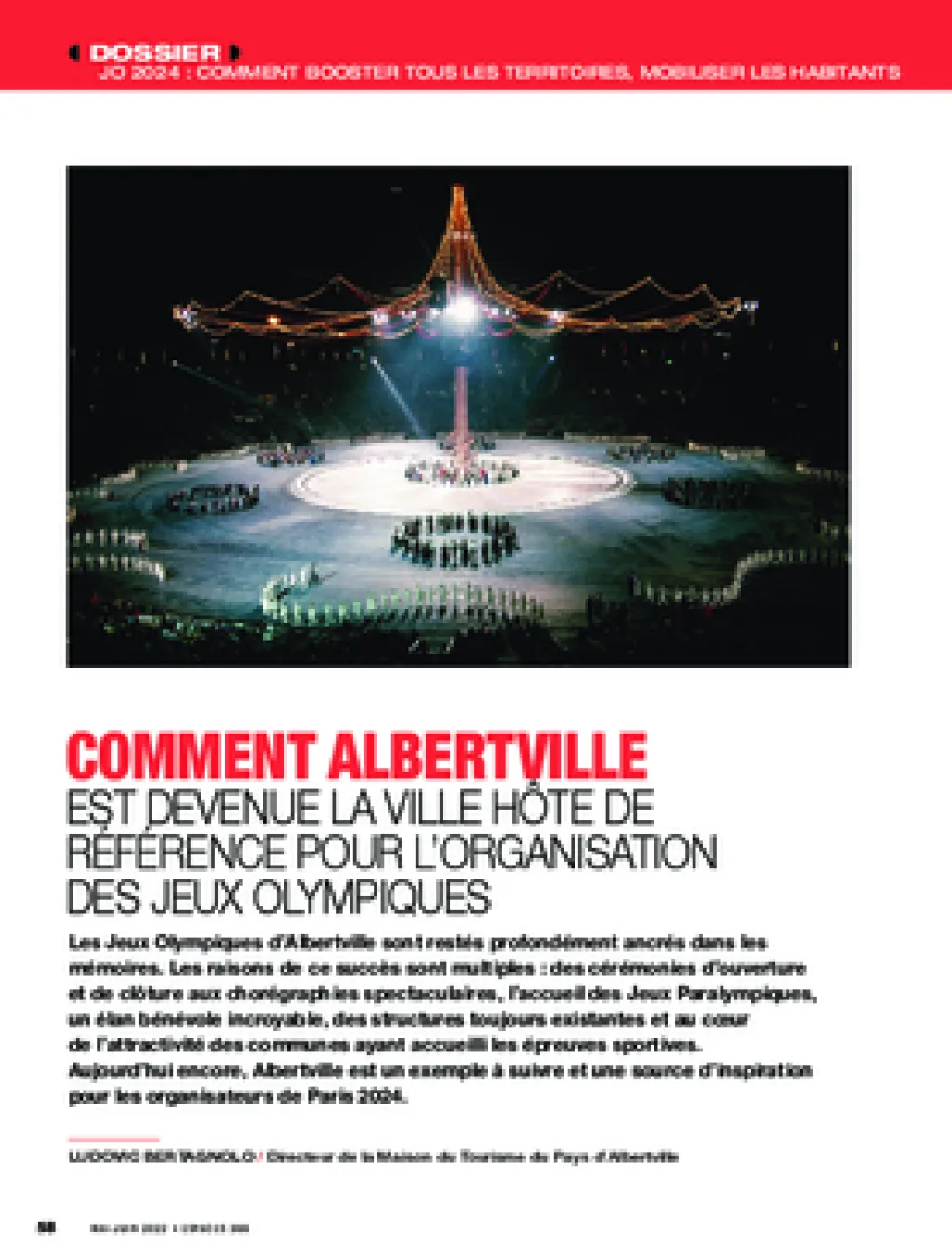 Comment Albertville est devenue la ville hôte de référence pour l’organisation des Jeux Olympiques