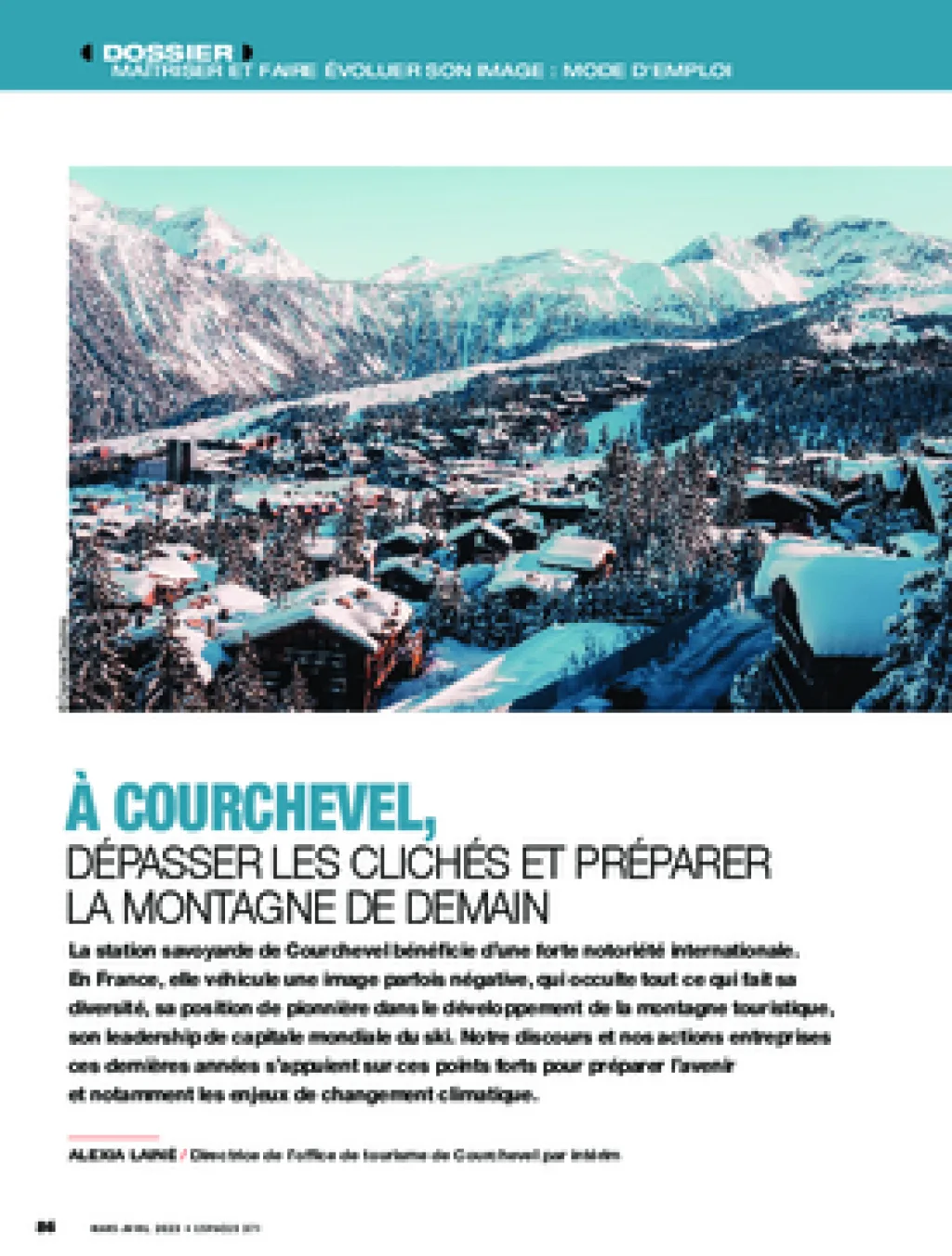 À Courchevel, dépasser les clichés et préparer la montagne de demain