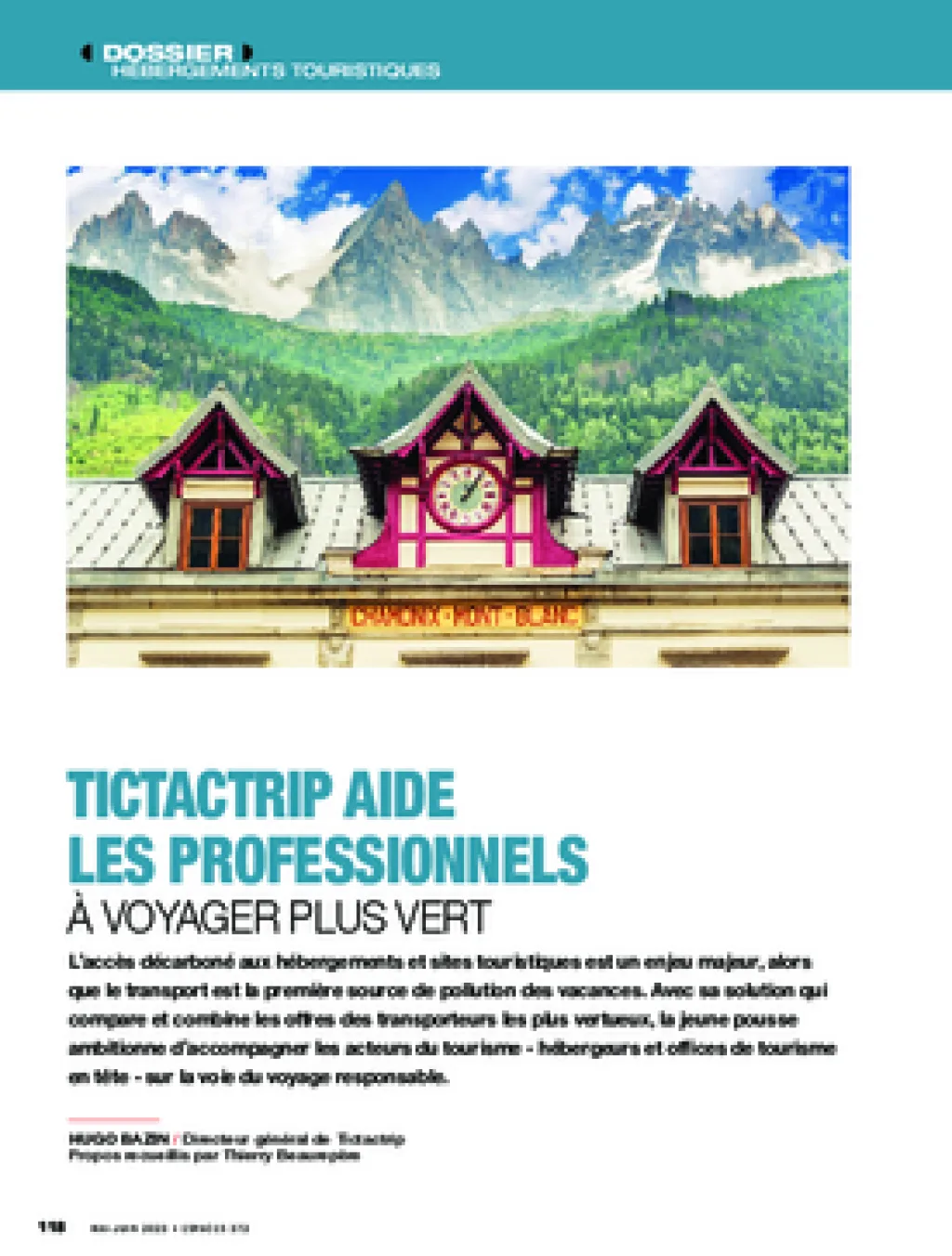 Tictactrip aide les professionnels à voyager plus vert